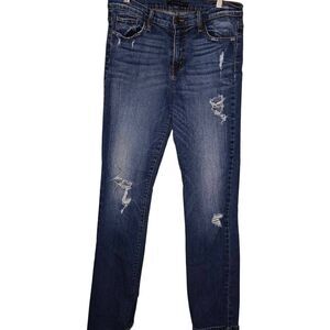 Flying Monkey Dark Wash Distressed Denim Jeans